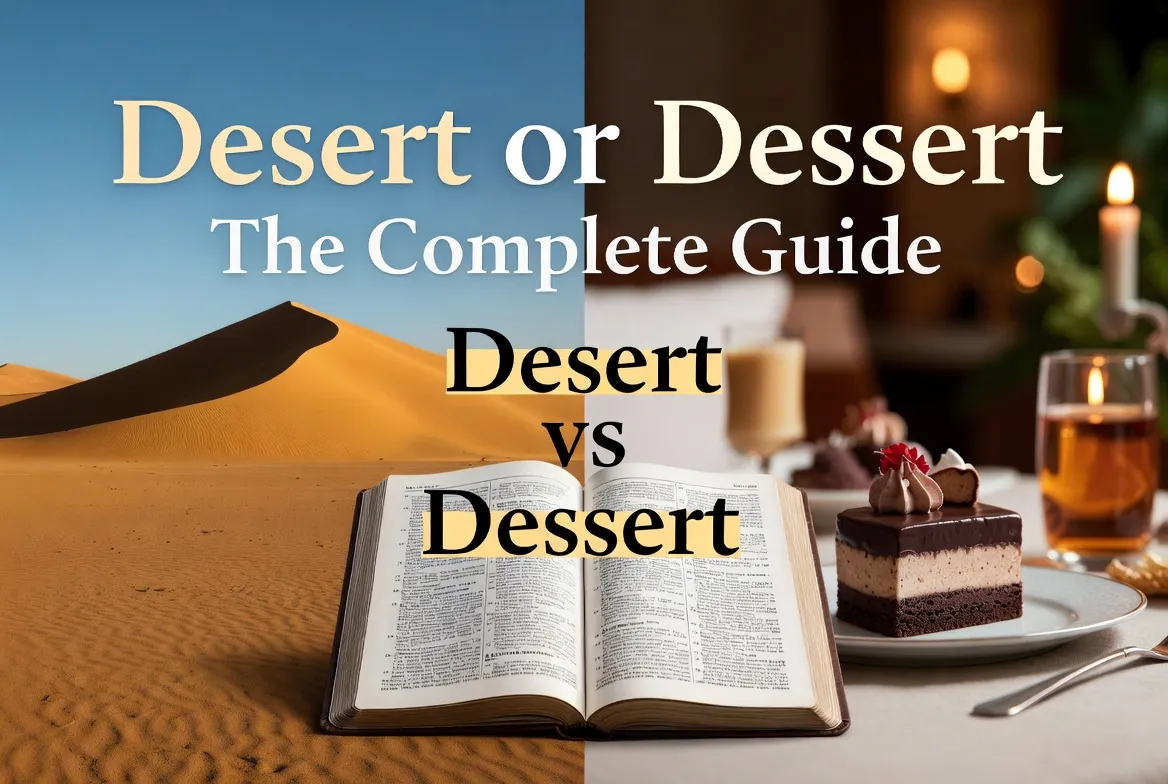 Desert or Dessert