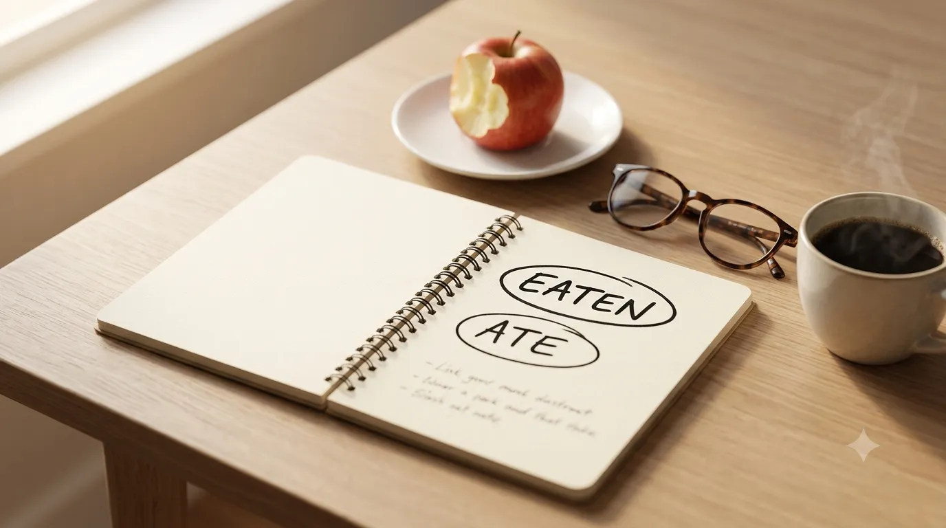 Eaten or Ate