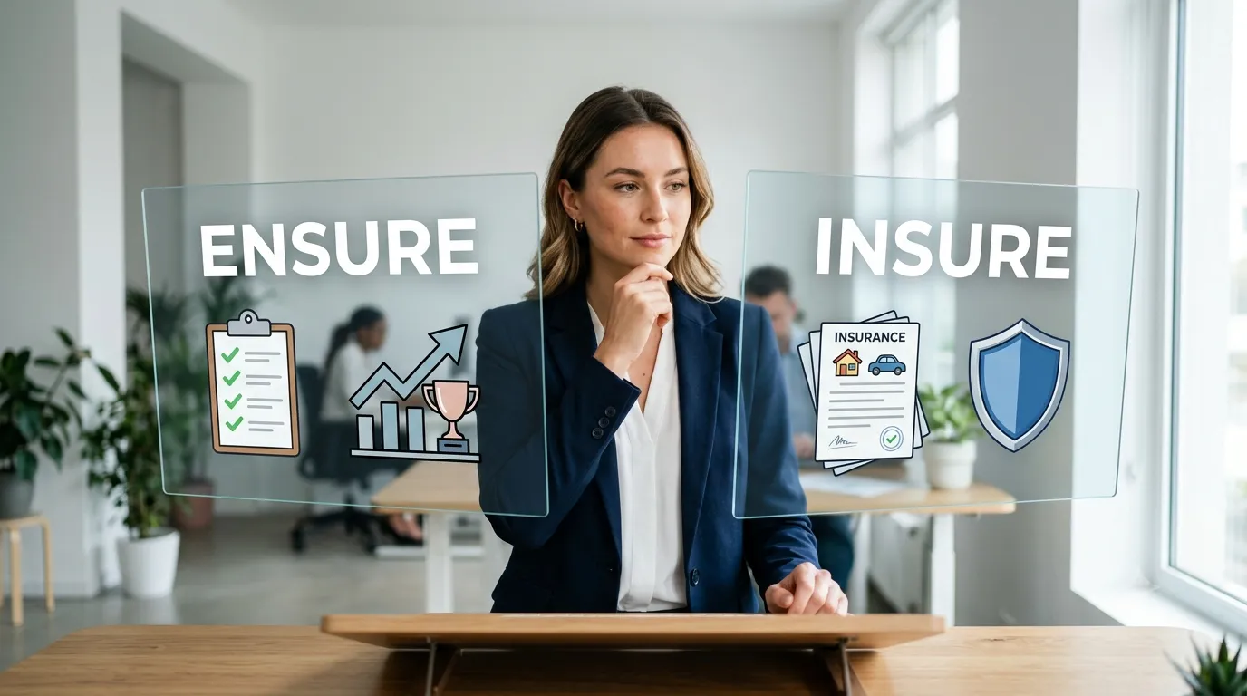 Ensure or Insure