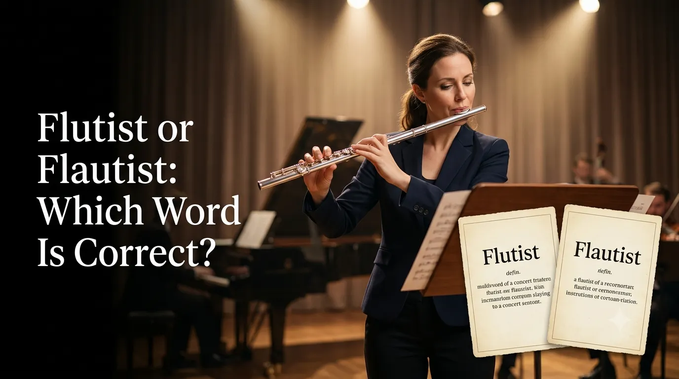 Flutist or Flautist