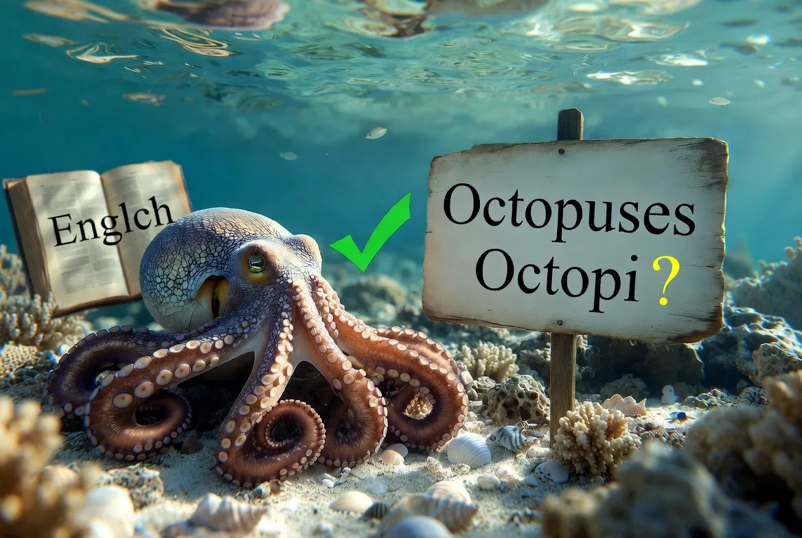 Octopi or Octopuses