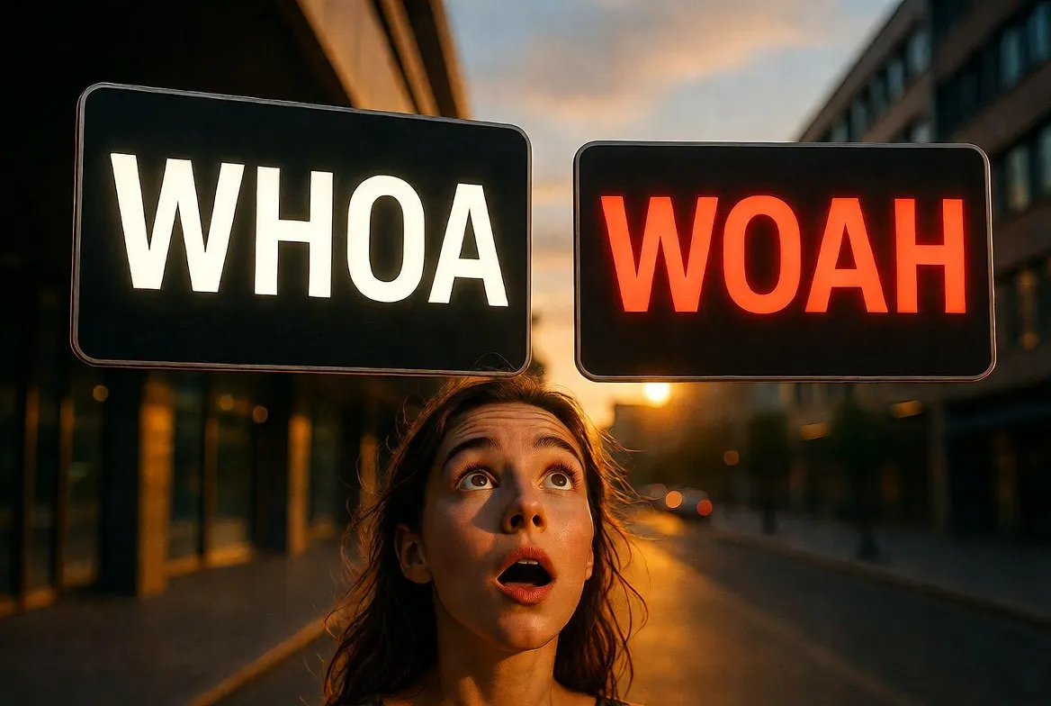 Whoa or Woah