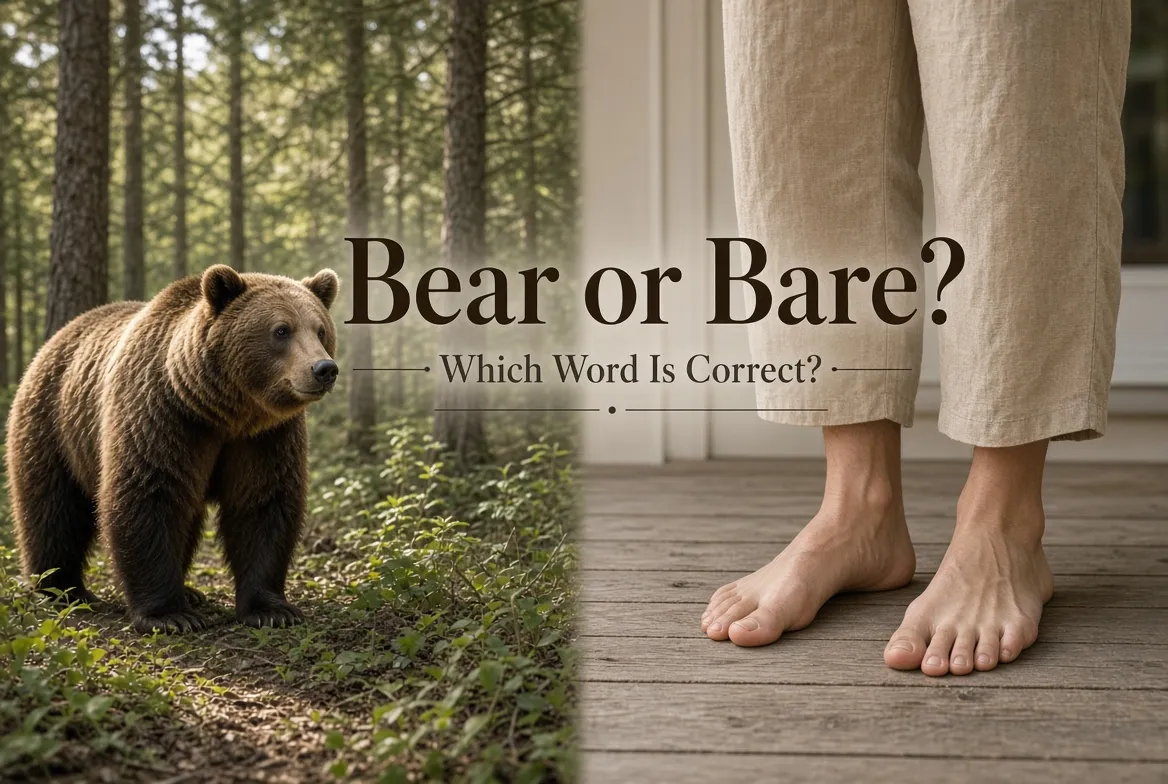 Bear or Bare
