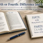 Forth or Fourth
