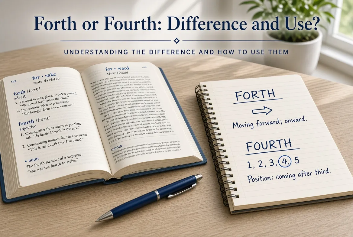 Forth or Fourth