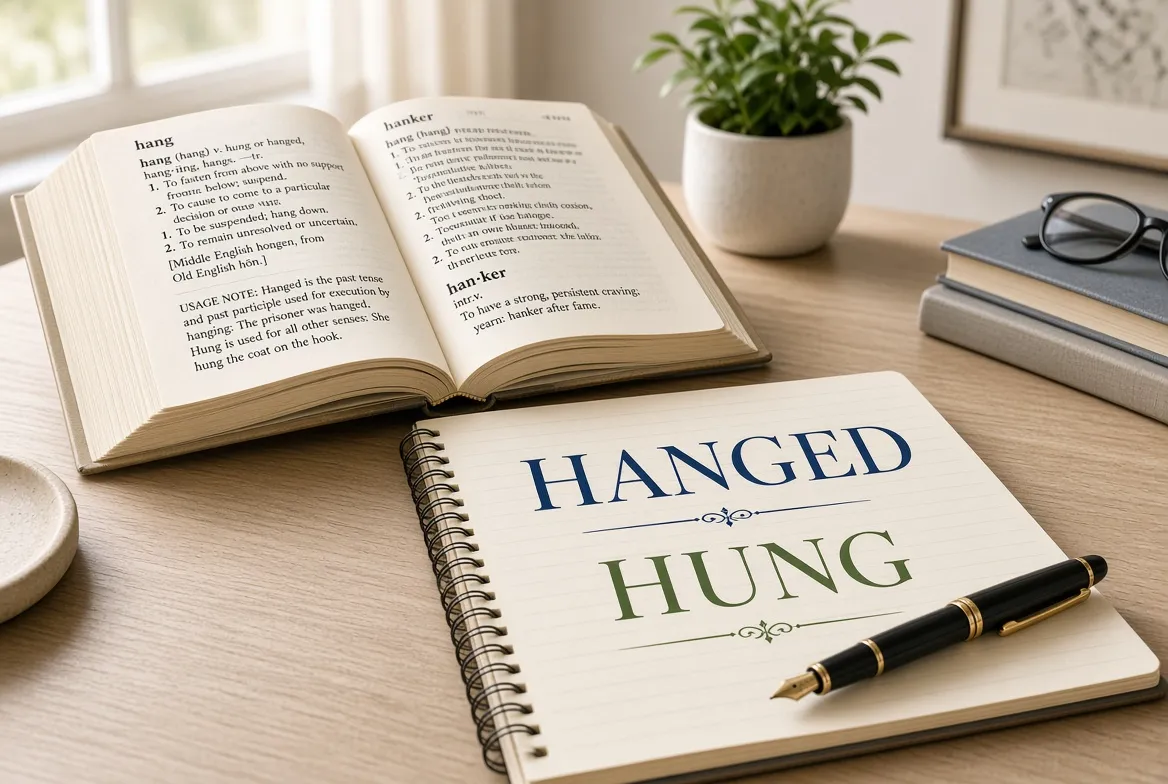 Hanged or Hung
