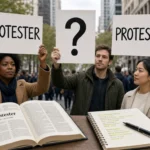 Protestor or Protester